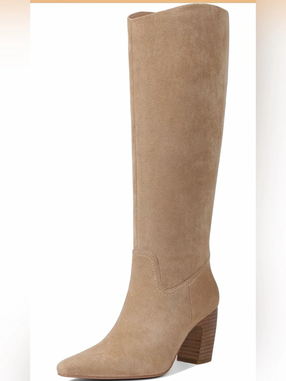 🆕Women's Suede Mid-Calf Slouch Boots